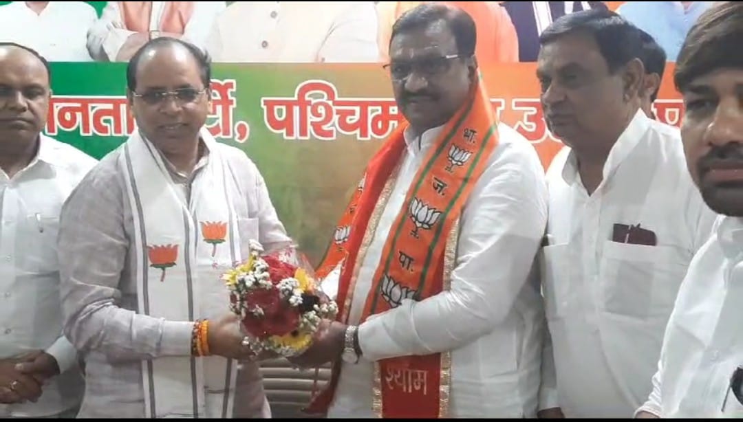 Senior Saharanpur leader and former Cabinet Minister Dr. Dharam Singh Saini joins BJP