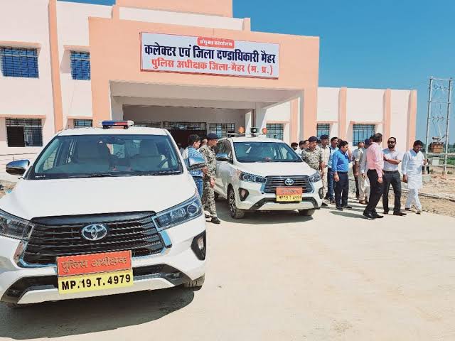 Collector Mrs. Rani Batad reviewed the works and took a meeting with the officers