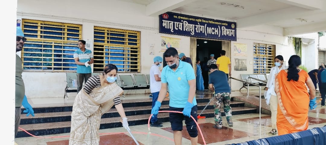 We have to make Damoh clean, beautiful, we should bring this in our values: District Panchayat President Ranjita Gaurav Patel