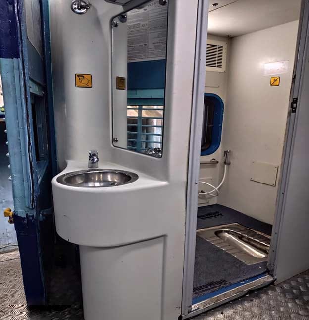Bio toilets in railways - Apart from removing dirt from tracks/platforms, they are also environment friendly