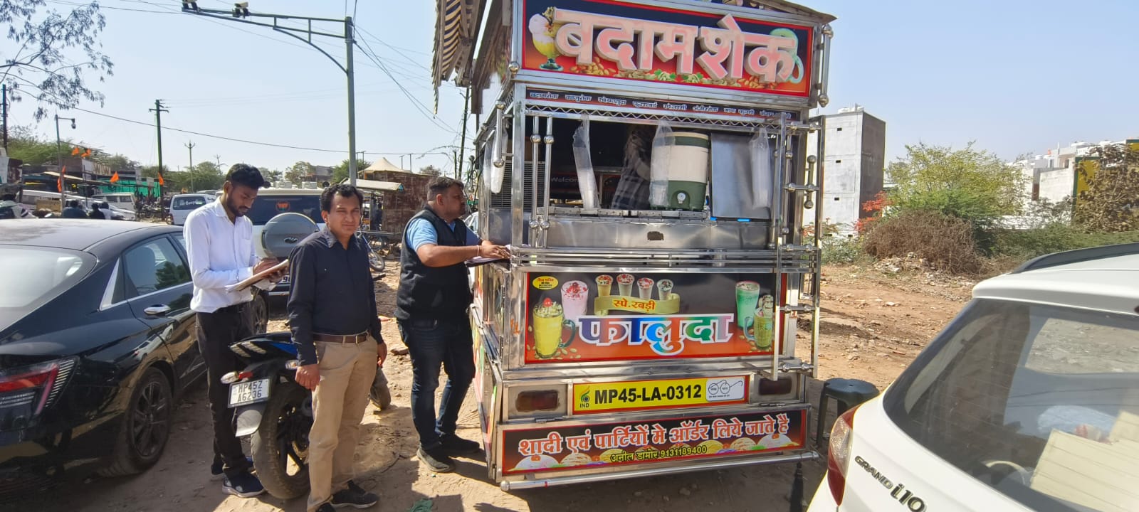 Campaign to get rid of adulteration was launched on the instructions of the Collector