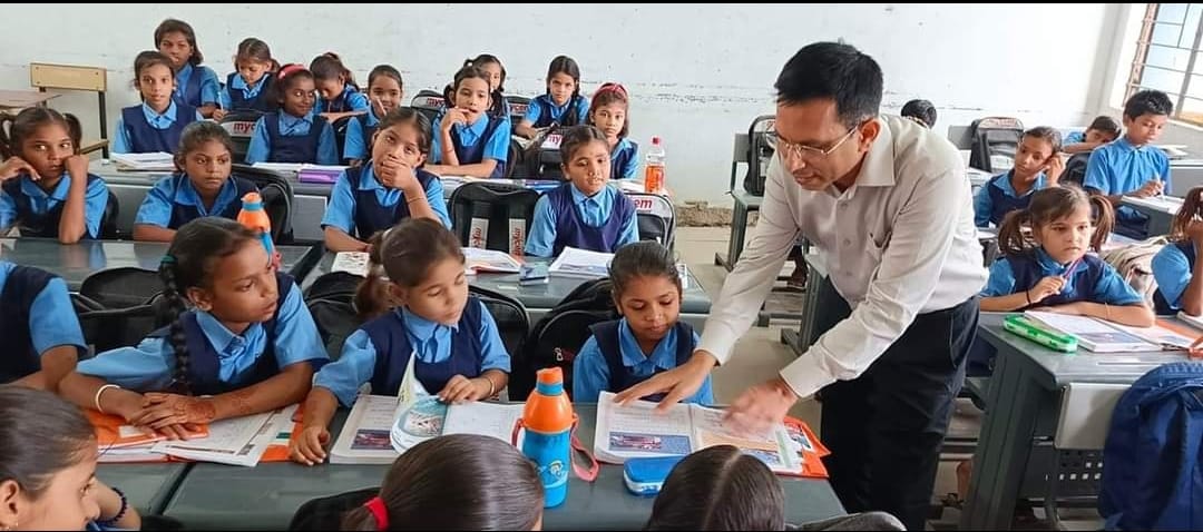 Collector suddenly reached Government JPB Girls Higher Secondary School