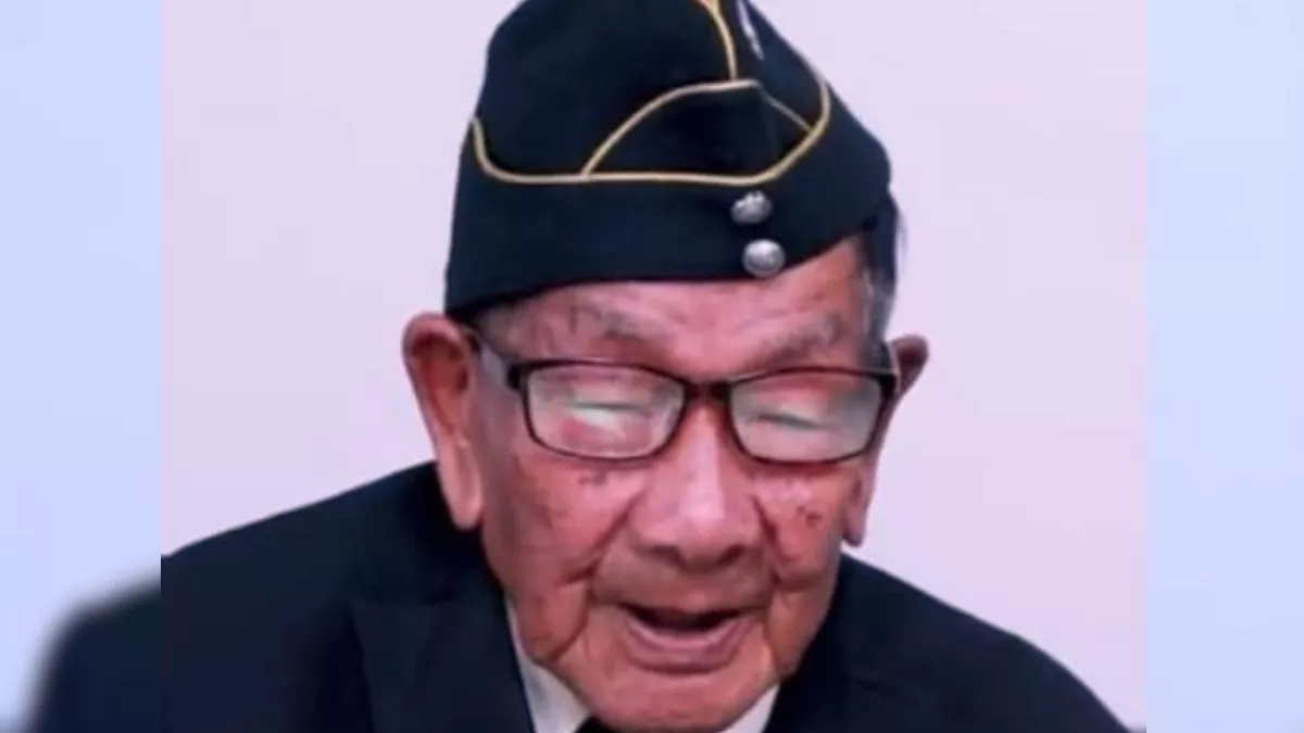 Subedar Thanasia, a distinguished veteran of World War II, passes away