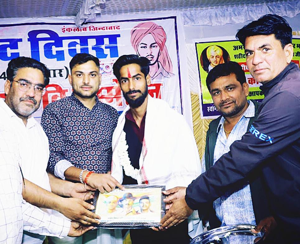 A huge poetry conference was organized in Phulia Kalan, Rajasthan