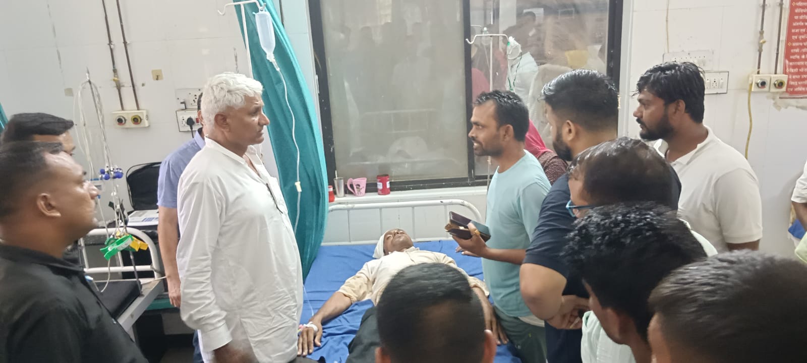 One youth died and 2 injured due to lightning