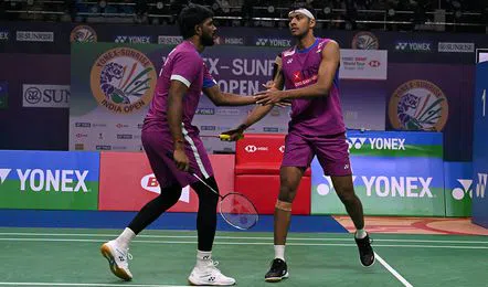 Satwik-Chirag pair in second round