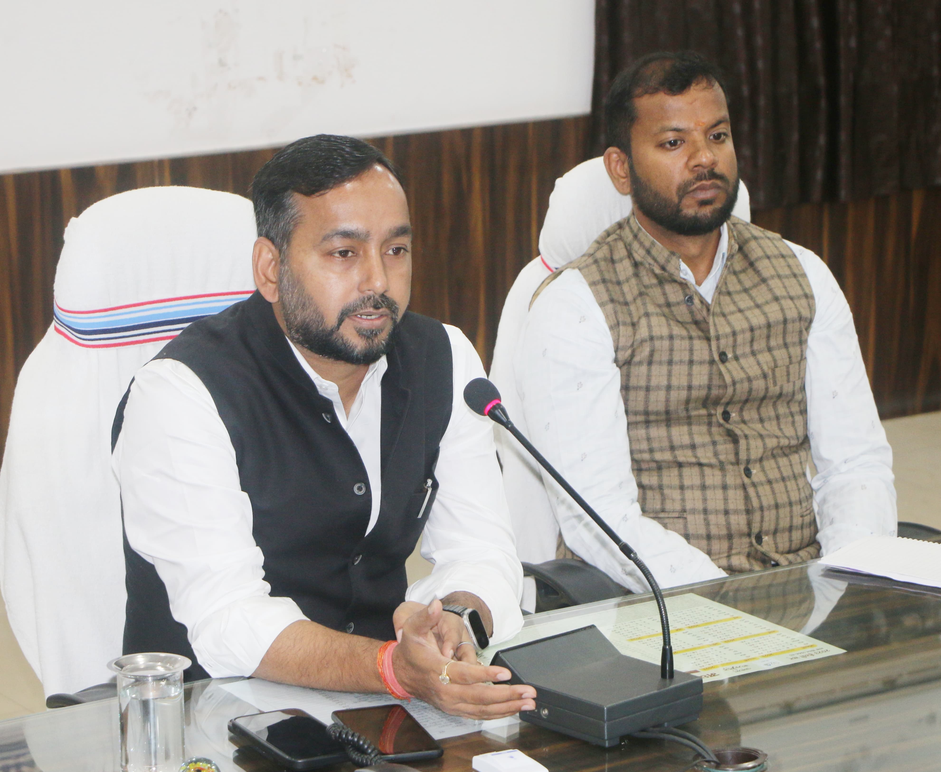 Review meeting of deadline cases held