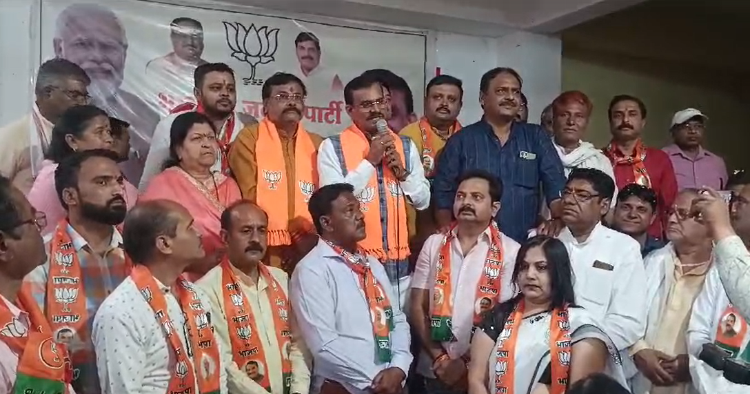 Khajuraho's BJP candidate VD Sharma reached Katni