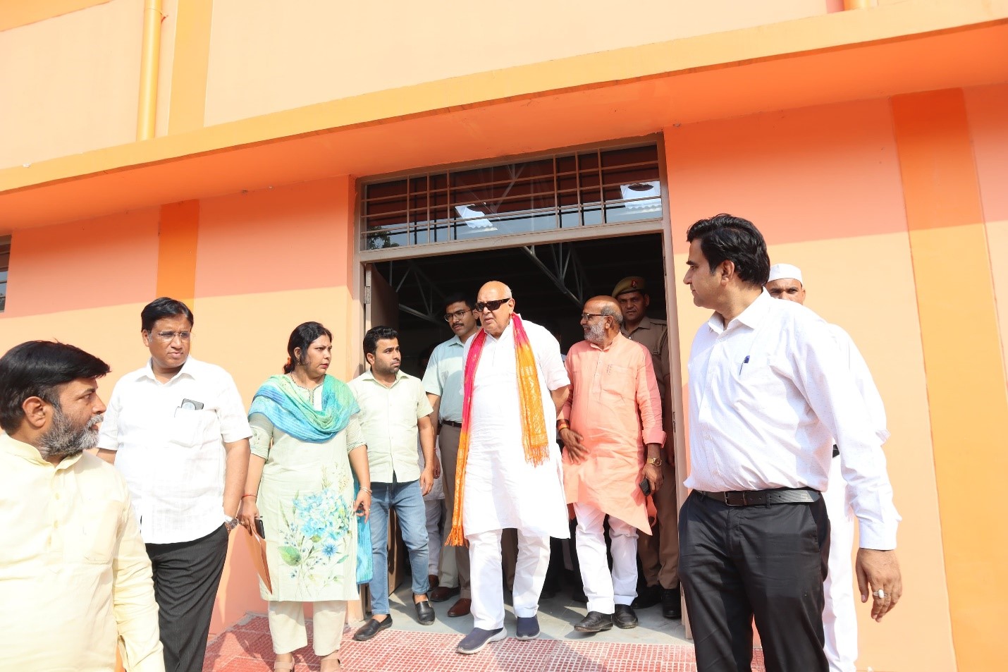 Agriculture Minister inspected Krishi Vigyan Kendra and Fruit and Vegetable Excellence Center