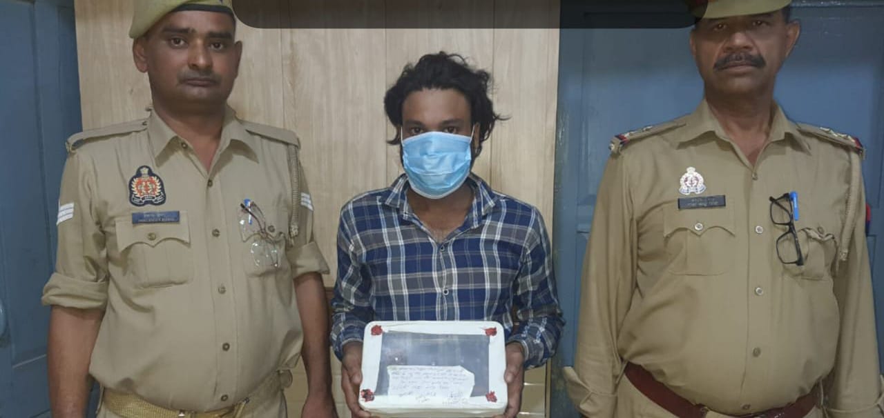 Saharanpur police team arrested an accused