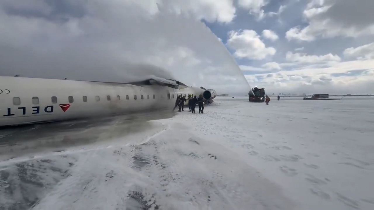 Plane crash in Toronto, Canada