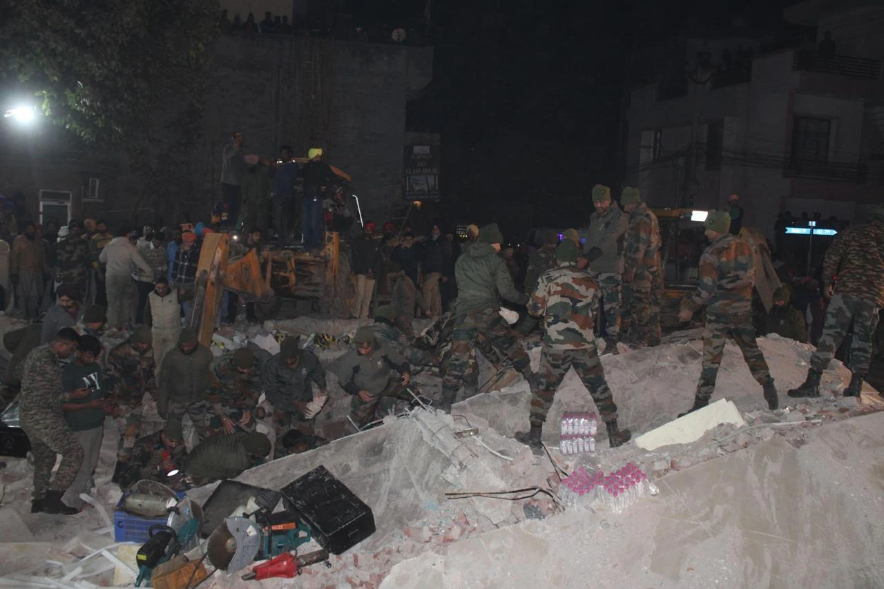 3-storey building collapses in Mohali, one dead