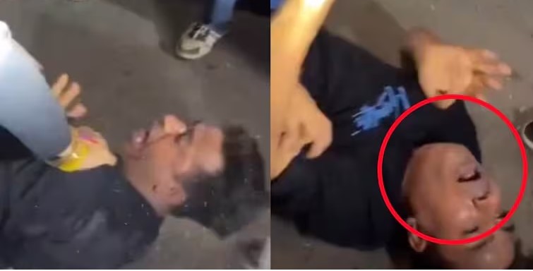 They slapped him after throwing him down, showered him with...
