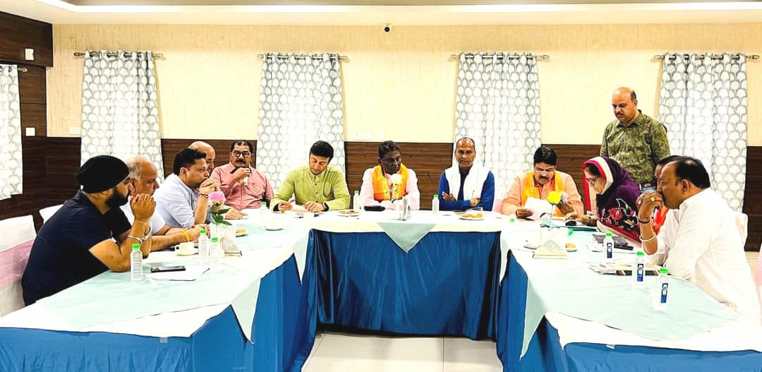 BJP district core committee meeting concluded