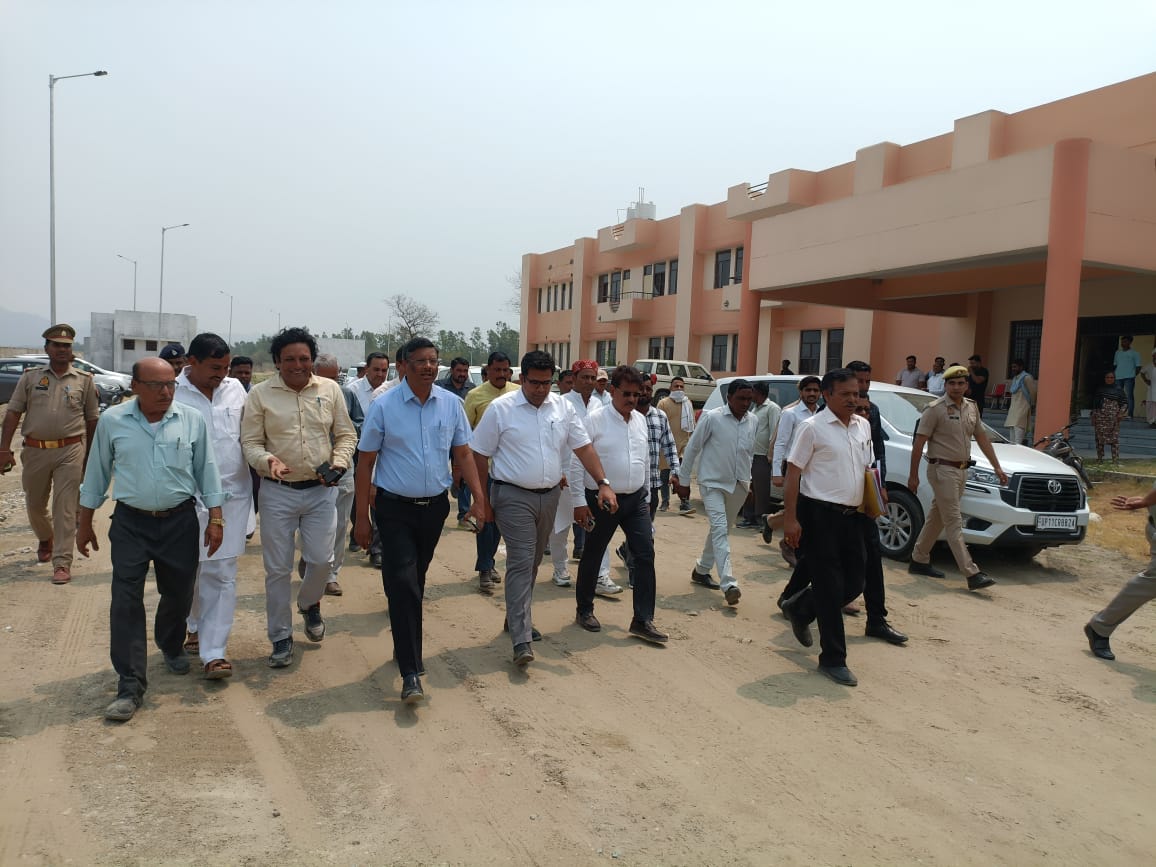 Principal Secretary Sports inspected the under construction Sports College