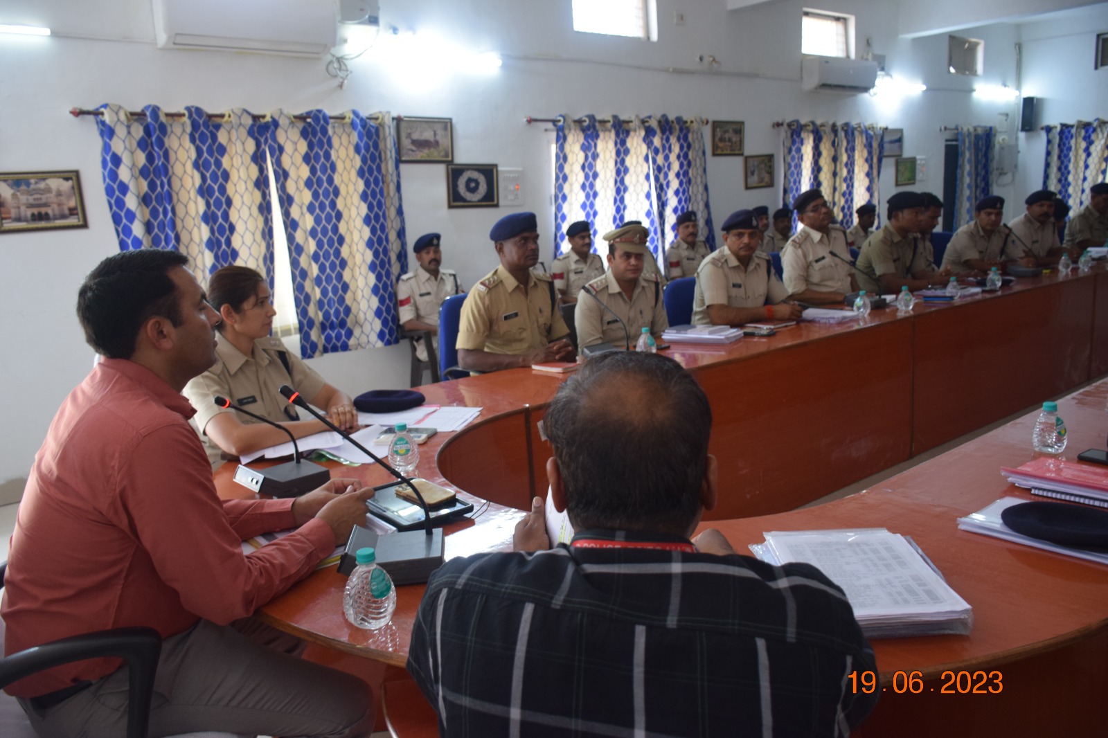One day training camp for police officers held in MP's Panna