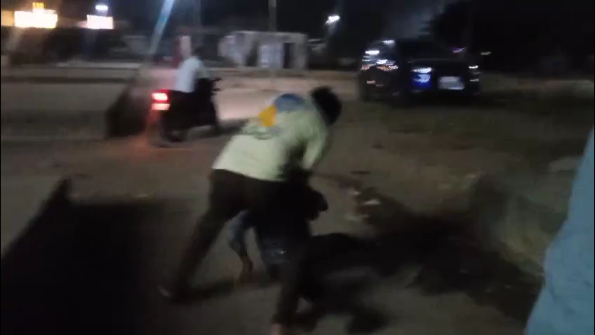 A journalist's son was attacked, the accused was absconding, and a case was registered.