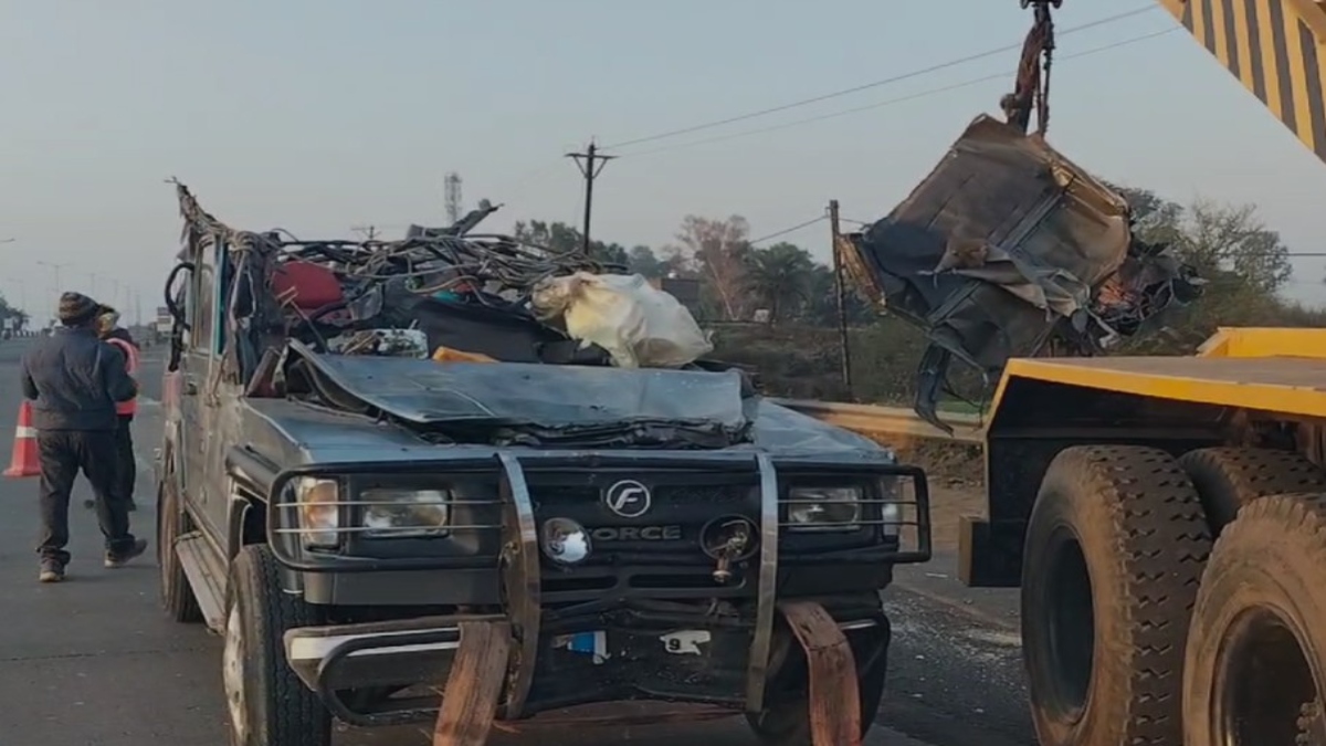 Horrific road accident in Jabalpur