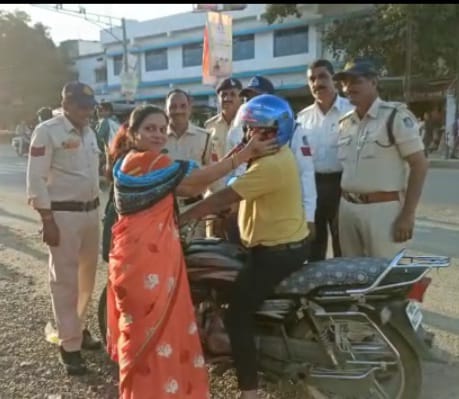 Helmet will increase husbands age, make your husband wear helmet