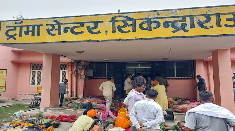 Stampede during religious event in Sikandra Rao, Hathras