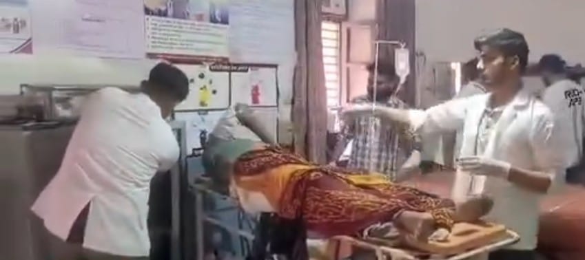 A big accident happened in Manki village of Deoband