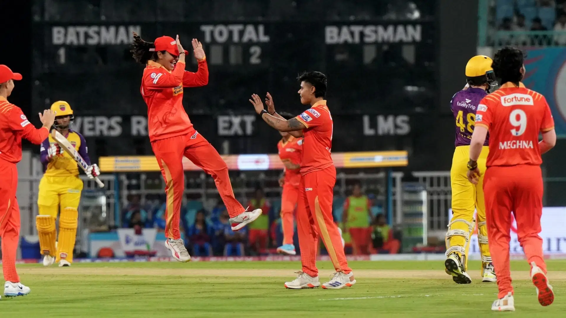Gujarat Giants beat UP Warriors by 81 runs