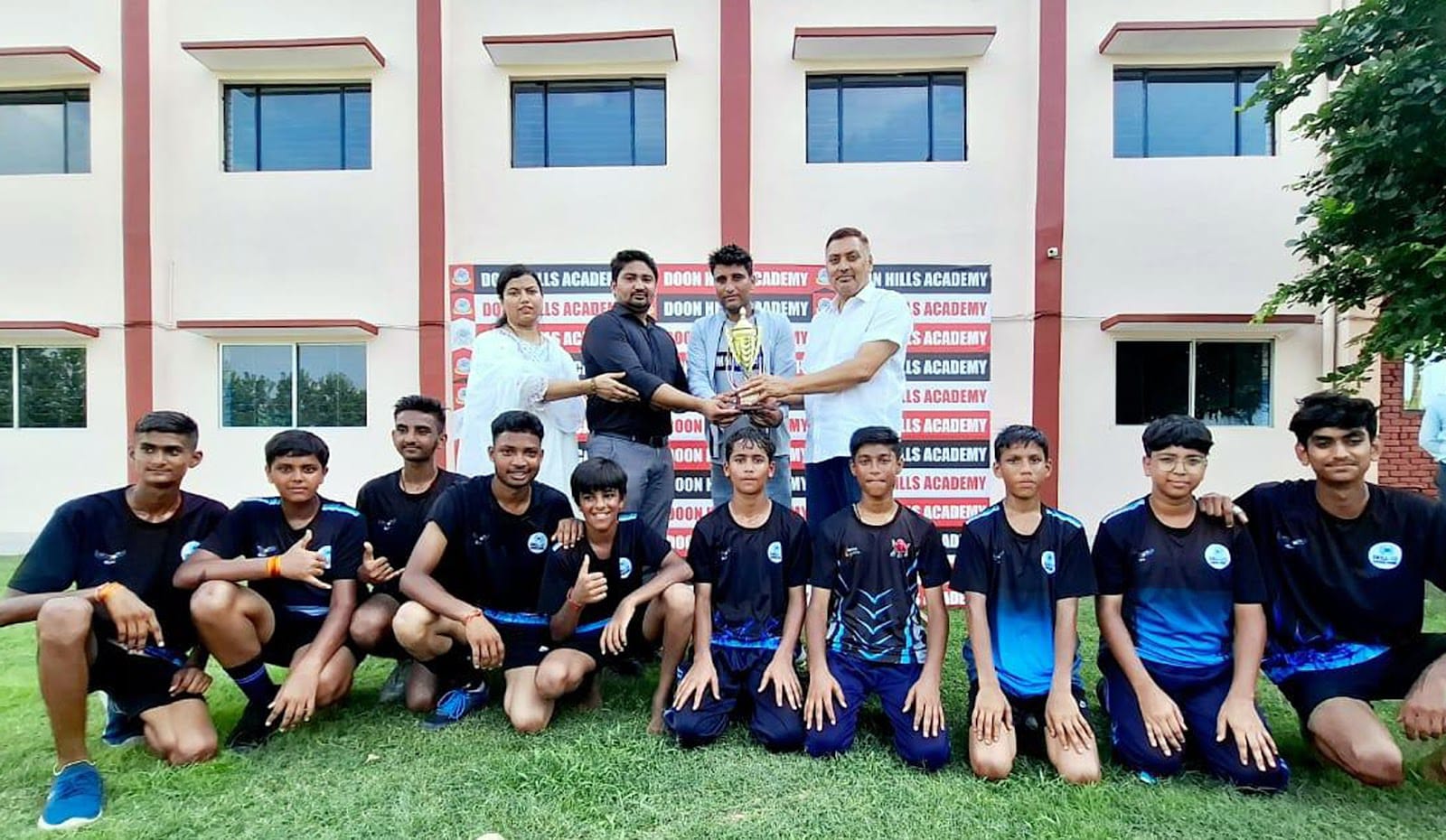 Volleyball tournament organized in Doon Hills Academy School