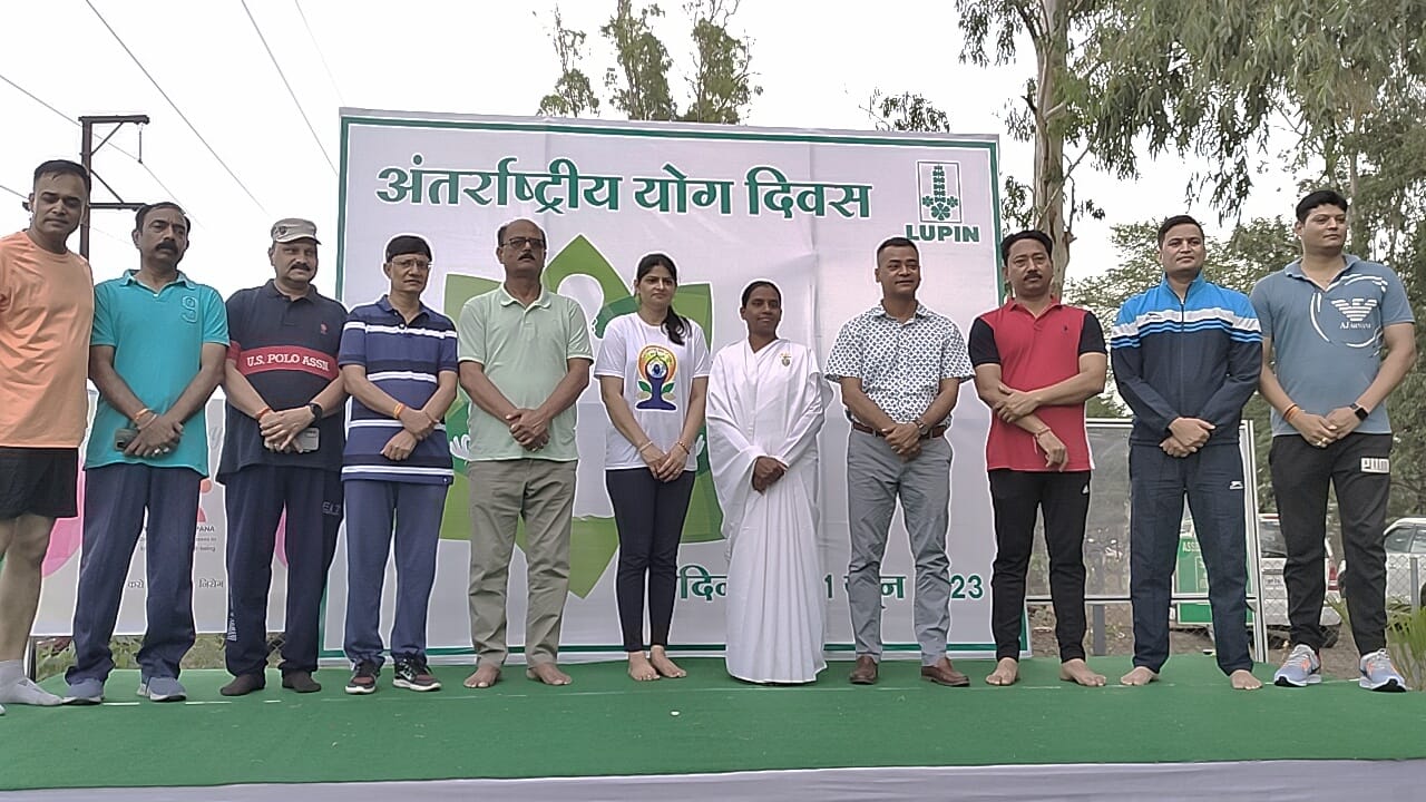 International Yoga Day celebrated in industrial city Pithampur