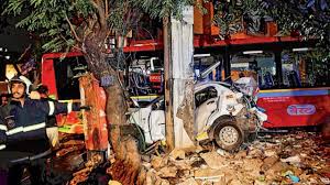 'The accident happened due to the negligence of the accused driver'