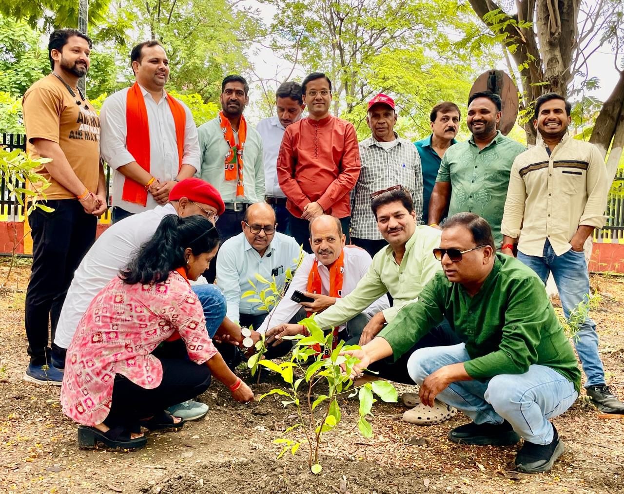 Activists Plant Trees Dedicated to Mothers on World Environment Day