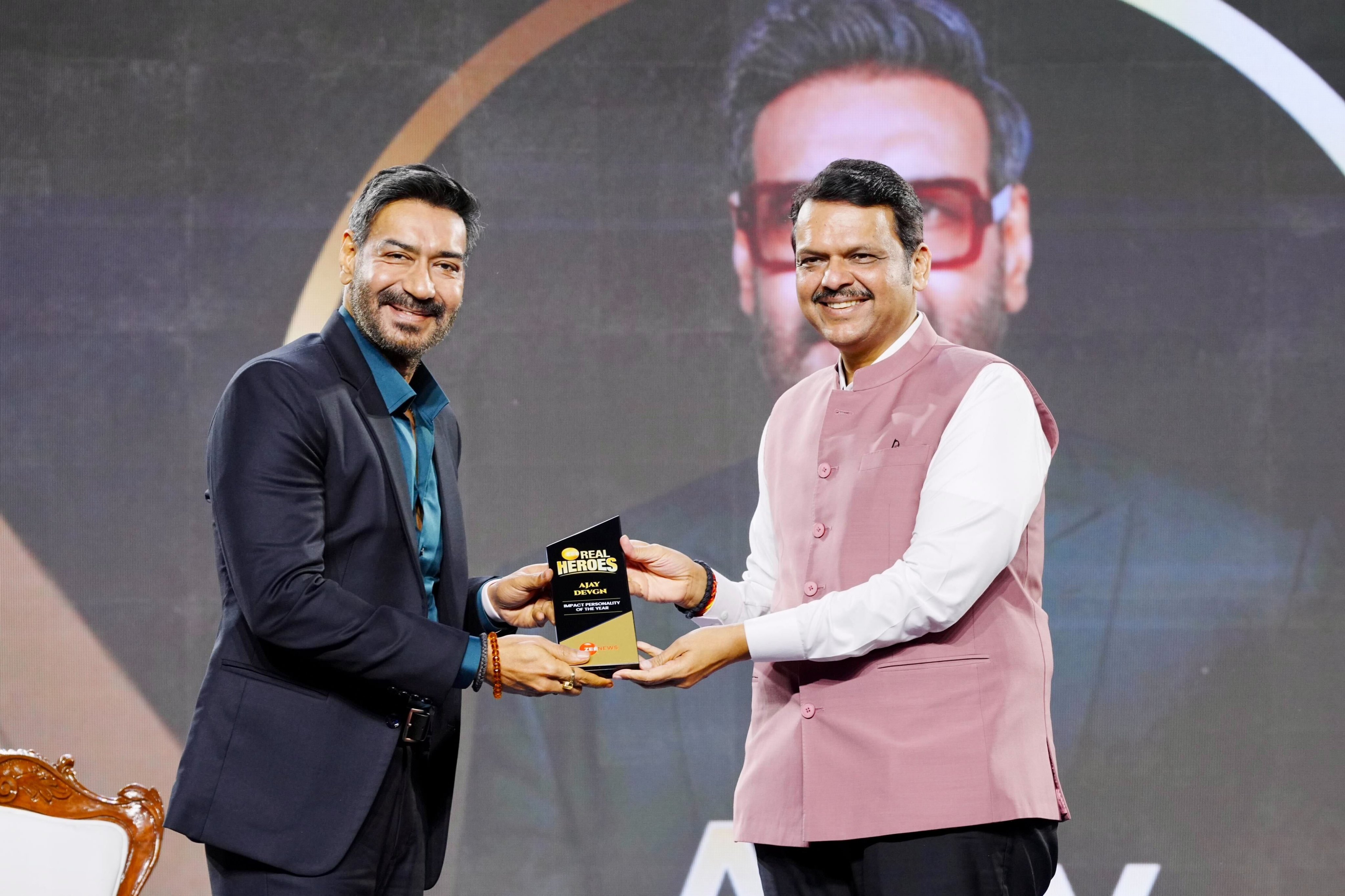 Zee Real Heroes Awards 2024: Ajay Devgan becomes Impact Performer of the Year