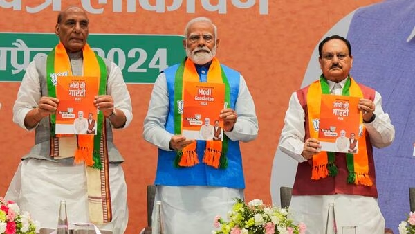 Bharatiya Janata Party released its election manifesto on the birth anniversary of Babasaheb Bhim Rao Ambedkar