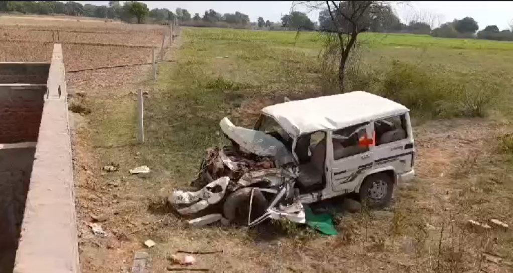 Horrible road accident in Katni