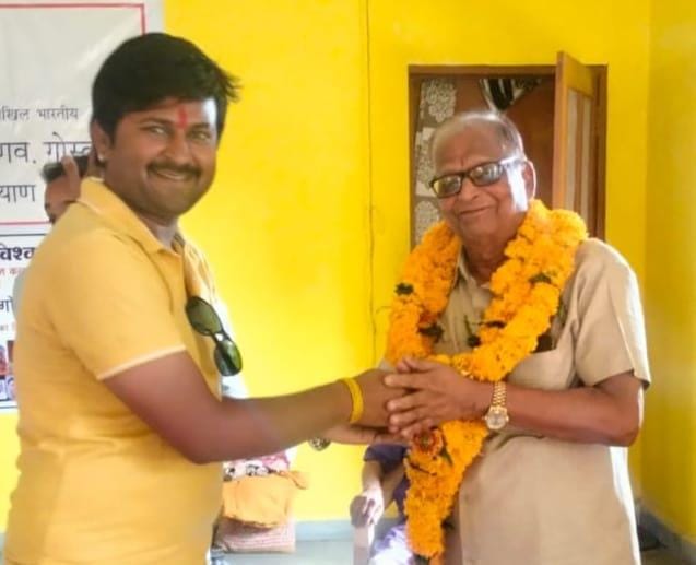 National President of All India World Peace Social Welfare Federation, peace ambassador Pt. Kaushal Joshi