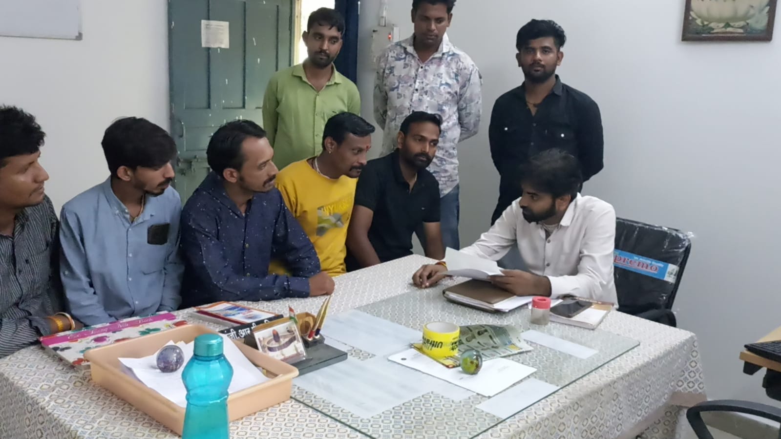 Memorandum submitted by Youth Congress regarding power cuts