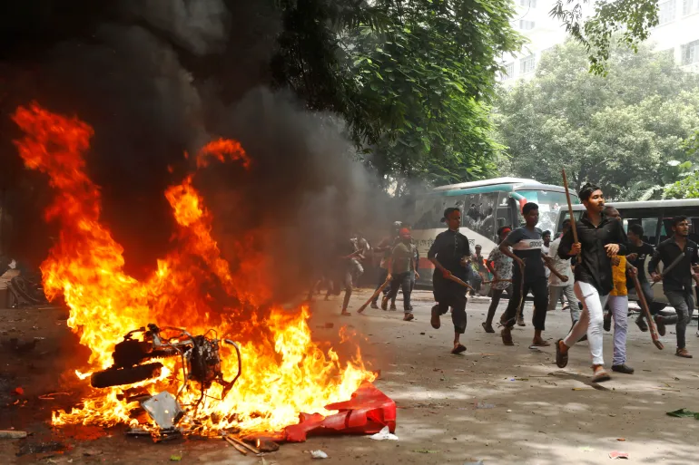 As soon as Sheikh Hasina left Bangladesh, there was chaos in this market