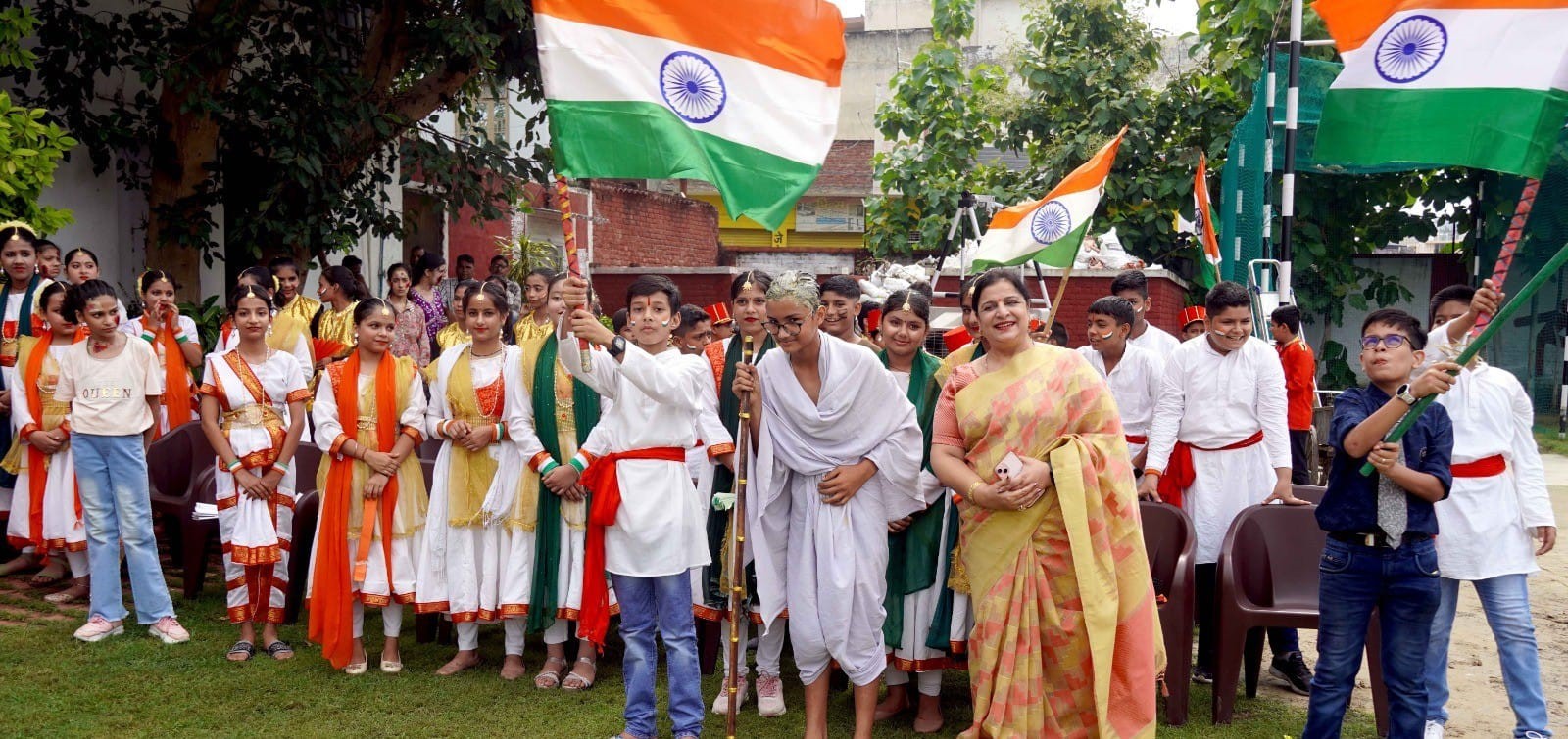 78th Independence Day celebrated in The Doon Valley Public School