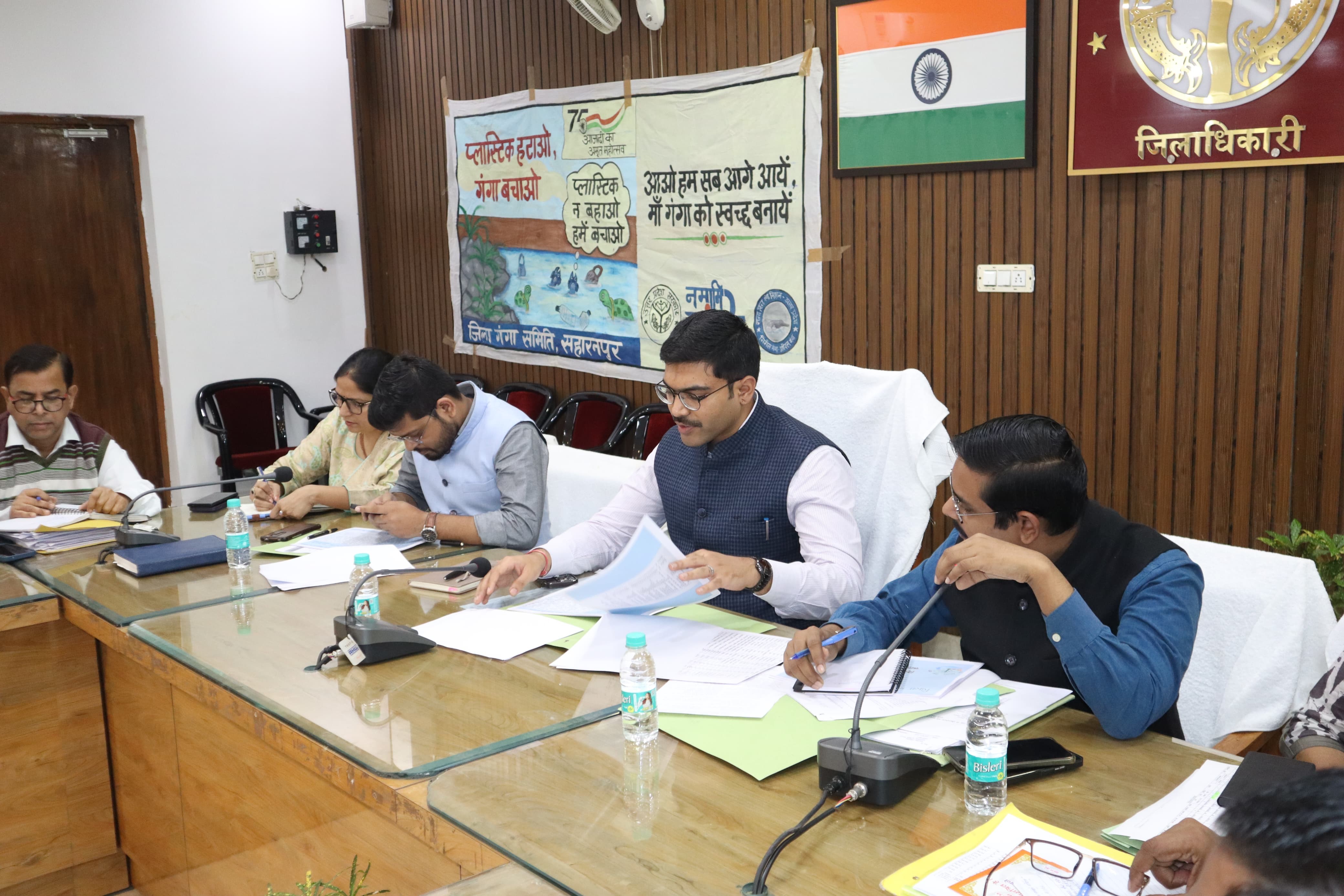 Reward students by making them do Shramdaan in schools, benches should be made by collecting plastic: DM Manish Bansal
